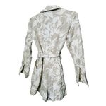 Club Monaco Off-White Mojito Tie Waist Silk Blend Collared Romper Size 0 Photo 4