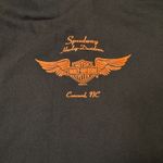 Harley Davidson Black Hoodie Womens Small Orange Bar Shield Graphic Concord NC Photo 7