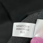 Marc New York Blouse Womens M Black Gold Logo Career Business Minimalist Chic Size M Photo 14