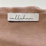 Callahan New Ruffle Trim Scoop Neck Knit Dress Beige Sample Size S / XS Photo 10