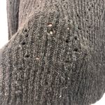 Free People  Cable Knit Tunic Sweater Gray Photo 4