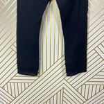 Lorna Jane  000Uniquely Mesh Hem Stripe Cropped Leggings in Black Size US‎ Small Photo 6