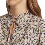 Vince Camuto Floral Smocked Waist Long Sleeve Mini
Dress Pink Blue Size 6 NWT Photo 8