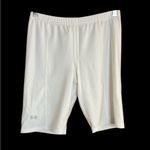 Under Armour White NWOT Silky Soft and Cooling Workout Shorts Photo 2