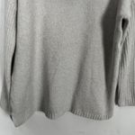 Pure Jill Wool Blend Hooded Pullover Knit Oversized Sweater Size XS Gray Photo 7