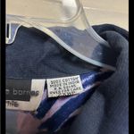 Maggie Barnes  Petite Jacket Blazer Navy Blue Size 2X Lagenlook Artsy Vintage 90 Photo 5