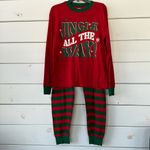 Carter’s Adult Christmas Jingle All The Way Cotton Pajama Set Unisex Lar… Red Size L Photo 1