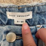 Good American  Good Boy Twisted Slit Jeans Size 8/29 Photo 6