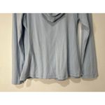 OGL Surplice Ruched Pullover Hoodie Baby Blue Size 2XL NWT Wrap Top Work Office Photo 13