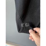 Charmed Heart Stylish Ribbed Black Bodysuit with Keyhole Design Size L Size L Photo 6