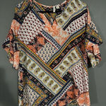 Cato Est 1946 Bell Sleeve Short Sleeve Top Size Small Photo 0