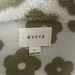 HYFVE Olive Floral Teddy Jacket Photo 2