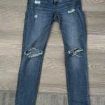 Garage Dark Blue Ripped Jeans Photo 0