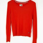 Aritzia  TNA Angora Blend Sweater M Orange Photo 0