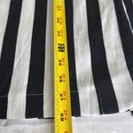 Umgee  Black White Striped single button Blazer L casual costume contemporary Photo 12