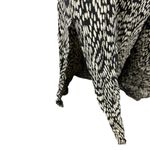 Silence + Noise  shirt dress side slits keyhole back medium black tan urban Photo 3