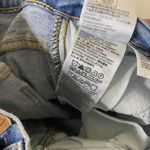 Levi's  Mile High Cropped Wide Leg High Rise Denim Jeans Button Fly Size 24 Photo 8