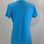 Dist Rict  Somewhere Pub V-Neck Tee Top T-shirt Medium Light Blue Size Large Photo 7