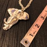 Paparazzi Big Silver Elephant Necklace/ Nature Jungle New 2020 Fashion  Drip Jewelry Photo 6