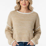 Crescent  by Stitchfix crop sweater size large Photo 0