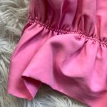 ZARA Pink Ruffle Strapless Tube Top NWT Photo 5
