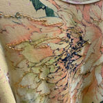 Gloria Vanderbilt B03-Women's Blouse, 1X, Yellow Floral VTG vintage Photo 2