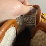 Frye and Co. Anise Hiking Boot Leather Suede Lace Up Fashion Gorpcore Shearling Tan Size 9 Photo 6