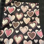 LeSportsac  Deluxe Everyday travel Bag adjustable strap HEARTS Pink Black Nylon Photo 4