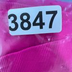 Pink Chloe X Halle Pink Leggings XXL High Waist Crossover Cropped Eyelet Detail Photo 8