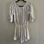 Vintage Havana  Striped Off Shoulder Romper sz S Photo 7