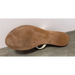 Tory Burch TORY BURCH Leighanne FlatThong-Patent Saffiano Sandal Size 9 Photo 6