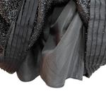 Quail Black Metallic Mini Dress Size M Photo 6