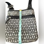 Tommy Hilfiger  Women's Monogram Crossbody Bag Black & grey Casual‎ Photo 8