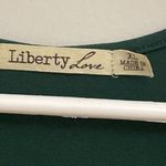 Liberty Love  womens military green corset peplum style top size XL Photo 4