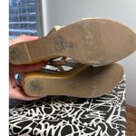 Diane Von Furstenberg  Crisscross Leather Wedge Quiet Luxury Style Photo 8