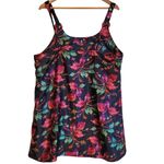 Vintage Sante Classics Floral Mini‎ Slip Dress Chemise Lingerie Bows Size XL Photo 1