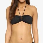 Eberjay Eberjey Sacred Stitch Bandeau Bikini Top Black New With Tags‎ Large Photo 0