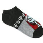 Disney Nightmare Before Christmas Women's Holiday No-Show Socks, Size OS Photo 2
