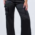 Princess Polly Gilmore Black Cargo Pant Photo 0