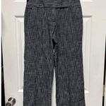Larry Levine Pants Women Size 8 30x29 Gray Black Dress Pant Work Office DES-B Photo 1