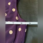 Ralph Lauren  Purple Ruched Sheath Dress V-Neck Cap Sleeve Photo 8