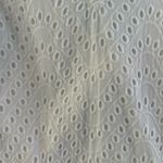 EXPRESS White Eyelet Romper size 4 open back Photo 1