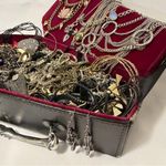 Goth Coffin Mystery Jewelry Box – 7.5 lbs of Jewelry Black Photo 1