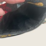 Vera Bradley Havana Rose Distressed Red Yellow Black Triple Zip Crossbody Bag Photo 5