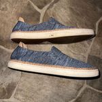 Uggs heathered blue striped size 7 comfortable slip on loafers Photo 2