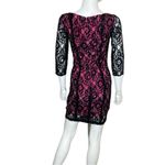 ERIN by Erin Fetherston Women’s Turn The Radio On Dress Black Pink Sz 0 Photo 5