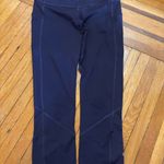 Lululemon Pace Rival Crop Midnight Navy Blue Legging Size 6 Photo 0