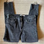 ZARA  trafaluc distressed black jeans 8 Photo 2