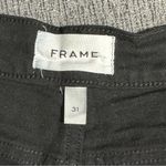 frame denim Frame Le Cutoff Black Denim Shorts Photo 4