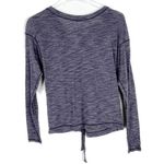 Lululemon Laced With Intent Long Sleeve Heathered Black Grape Size 2 EUC L2152 Photo 2